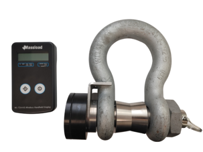 Wireless Load Shackle 17t Crosby With Handheld Display by Massload Technologies