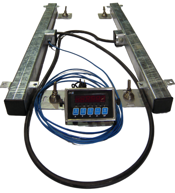 10,000 lb x 1 lb Scale Kit - Livestock Scale Kit - Calibrated