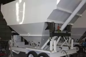 Rigid mount load cell hopper assembly by Massload Technologies