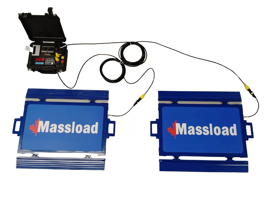 Ultraslim Wheel Weighers with Portable Data Case 