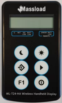 WL-T24-HA Wireless 12-channel hand held display receiver
